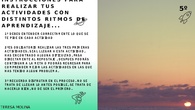 INSTRUCCIONES T5/ESPACIO ACTIVIDADES CON RITMOS DISTINTOS DE APRENDIZAJE 