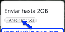Enviar un archivo por Wetransfer