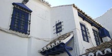 Fachada de venta tradicional manchega, Castilla-La Mancha