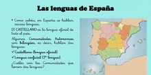 LAS LENGUAS DE ESPAÑA- LENGUA CASTELLANA DE 2º DE E.P. 3º trimestre