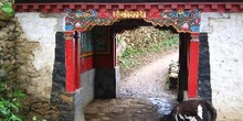 Puerta de entrada de Namche Bazaar