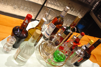 Estación central de un restaurante