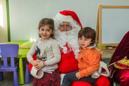 Los RRMM y Papá Noel en INF 4C 9
