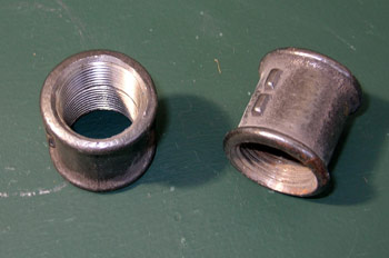 Manguito acero negro