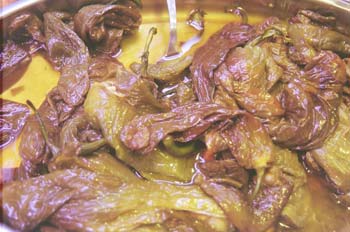 Pimientos italianos asados