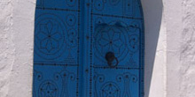 Puerta, Sidi Bou Said, Túnez