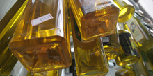 Botellas de aceite, Mercado de abastos de Sao Paulo, Brasil