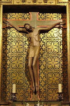 Imagen románica del Cristo de Lecina, Huesca