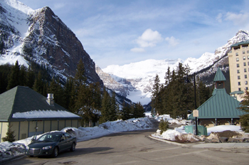 Hotel Fairmont Chateau y Glaciar Victoria, Lago Louise, Parque N