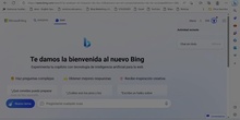 Búsqueda de información a través de Microsoft Bing