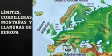 Europa: Límites y relieve