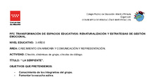 PFC Transformación de espacios educativos: renaturalización y estrategias de gestión emocional Infantil