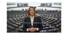 Presidenta Metsola de dirige a EPAS 25-26