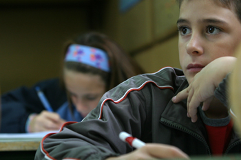 Niños en el aula