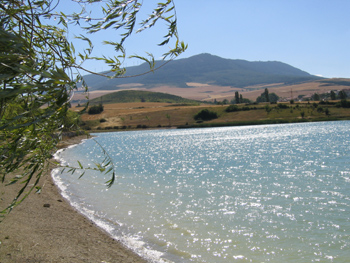 Estanque a las afueras de Pamplona, Navarra