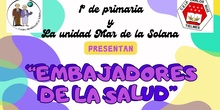 Embajadores de la Salud (1º Ed. Primaria)