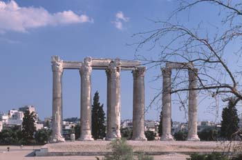 Templo, columnas