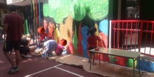 muro colaborativo infantil