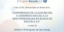 Seis personajes en busca de Escuela 2.0