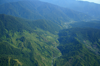 Montañas, Melaboh, Sumatra, Indonesia
