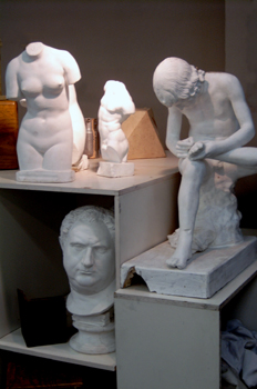 Estatuas de escayola