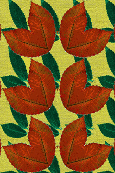 Mezcla de tonos sobre tela