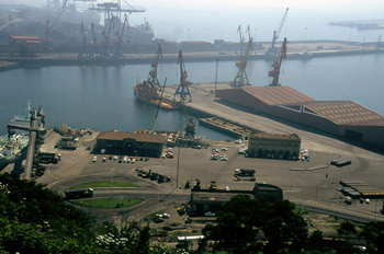 Edificios de Servicios del puerto de El Musel, Gijón, Principado