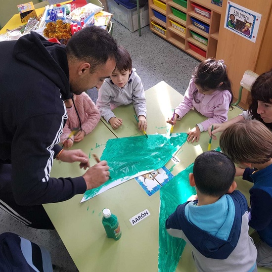 2019_02_12_Taller Decoración Navidad_I4A_CEIP FDLR_Las Rozas 1