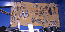 Reproductor de casete. Placa de componentes