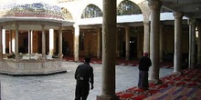 Interior de un templo, Amman, Jordania