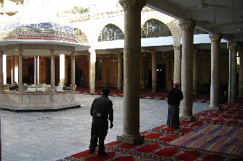 Interior de un templo, Amman, Jordania