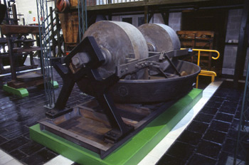 Molino de muelas para la pólvora, Museo de la Minería y de la In