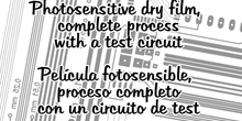 PCB process using photoresist dry film