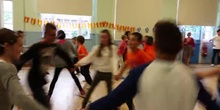 Comenius Regio Madrid-Edinburgh 2015. CEIPSO El Cantizal. Dancing.