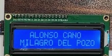 LCD cuadro San Isidro, Arduino