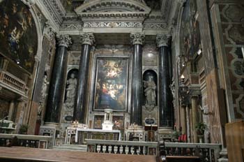 Altar de la Iglesia de Jesús, Génova