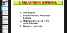 Relatividad especial 