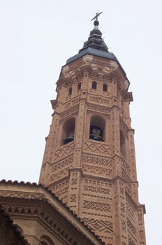 Torre de la Iglesia de Santa María, Calatayud, Zaragoza