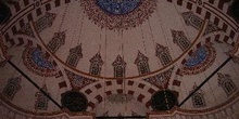 Interior de Sehzade Camii, Estambul, Turquía