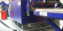 Entrada de papel en sistema de impresión digital vlf