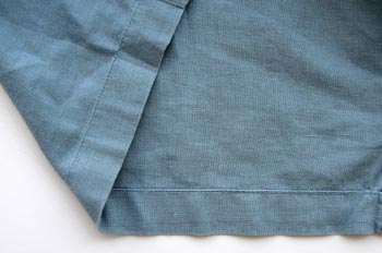 Borde acabado para pañuelos