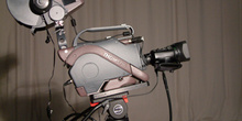 Cámara de estudio sin prompter