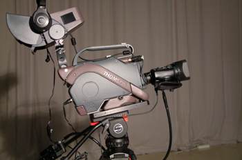 Cámara de estudio sin prompter