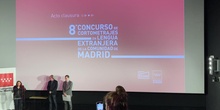 Entrega del Premio de Distribución a Capillaire en la Academia de Cine