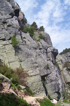 Acantilado en la Sierra de Urbión, Soria, Castilla y León