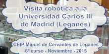 Visita robótica con Félix - UC3M
