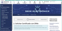 Obtener Certificado con DNIe. Profesor Ingeniero Informático Eduardo Rojo Sánchez