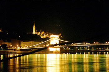 Puente de las Cadenas, Budapest, Hungría