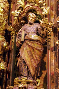 San Pedro, retablo mayor de la Catedral de Badajoz