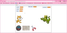 Programa con Scratch "piedra, papel o tijera" y juega contra la máquina. 